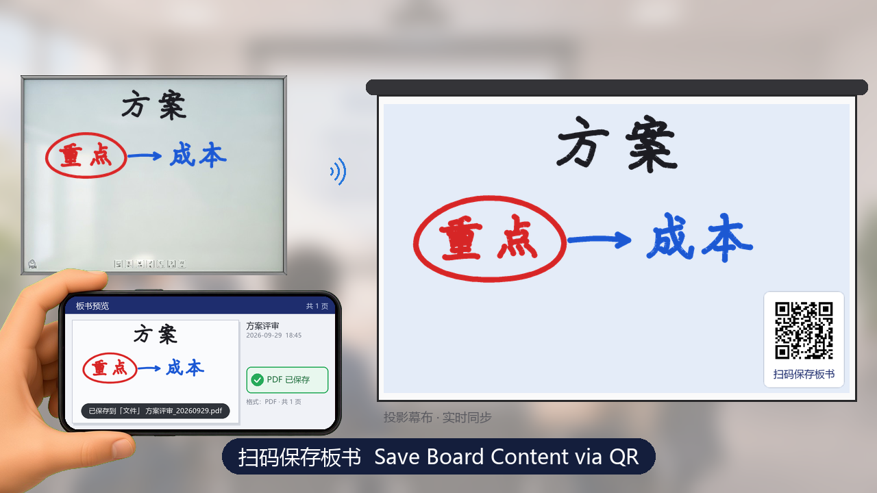 Scan to save PDF