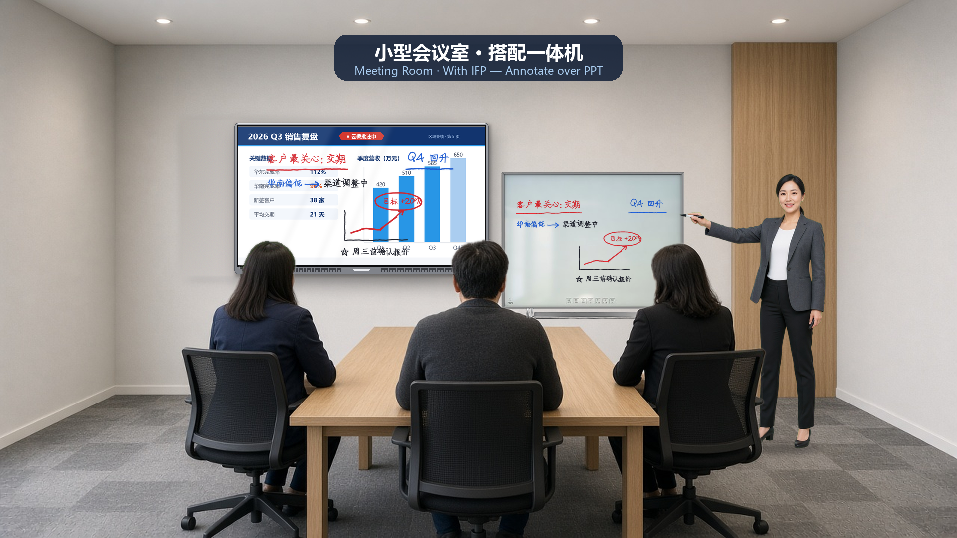 Meeting room with IFP